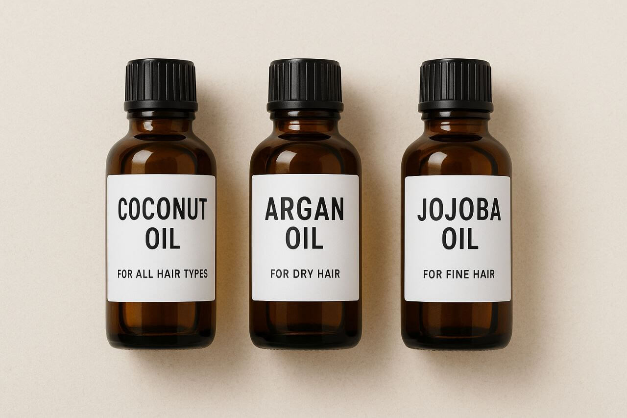 Best oils for hair slugging by hair type"