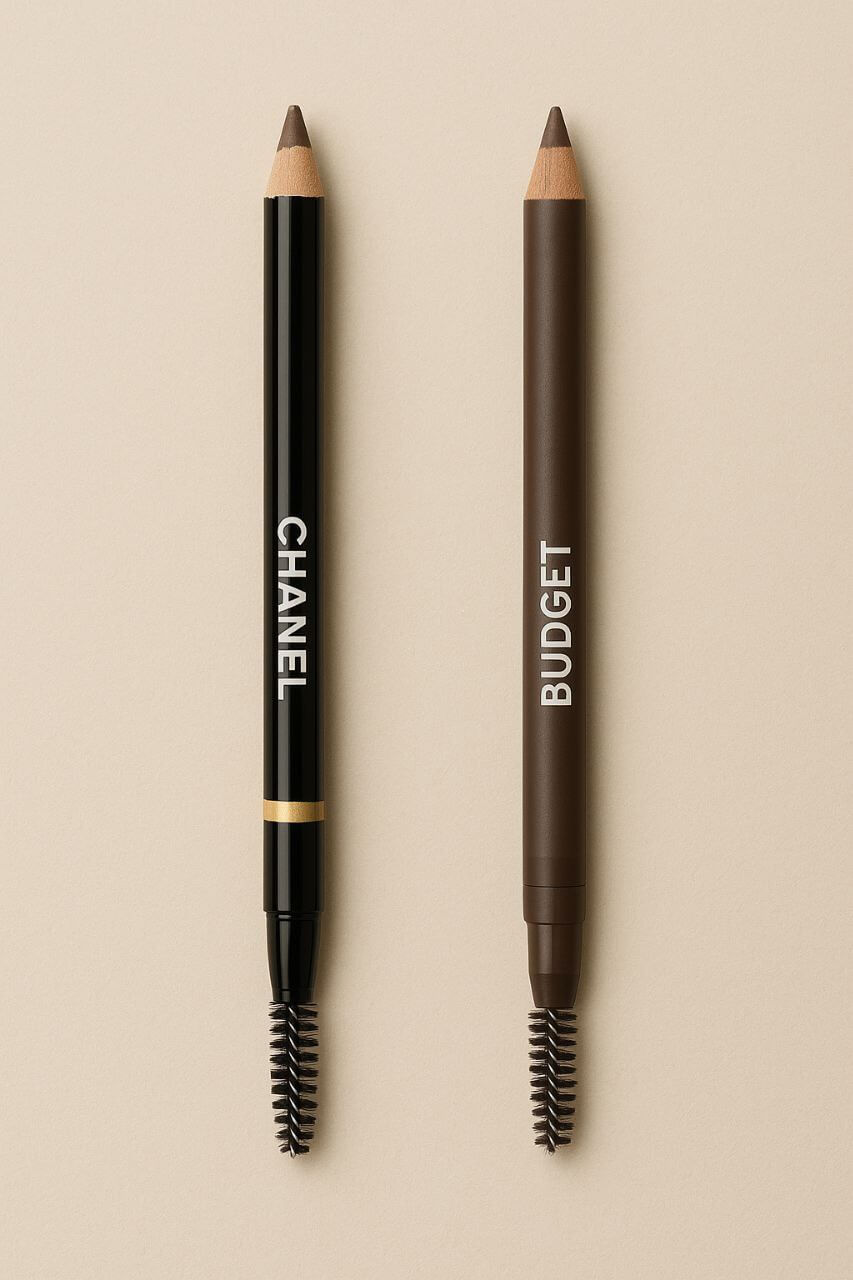Brow pencil dupe Benefit vs NYX"
