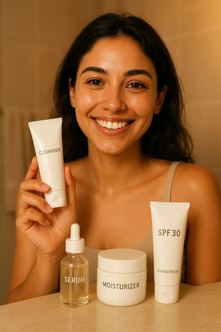 Affordable skincare routine under $50 for radiant skin."*