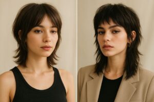 Butterfly haircut vs wolf cut hairstyle comparison for 2025 trends”