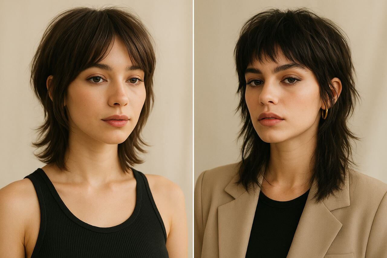 Butterfly haircut vs wolf cut hairstyle comparison for 2025 trends”
