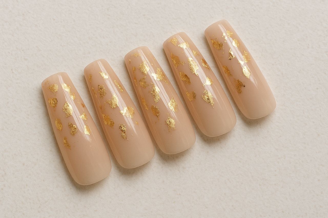 Coffin nails for a sculpted, lengthened look."