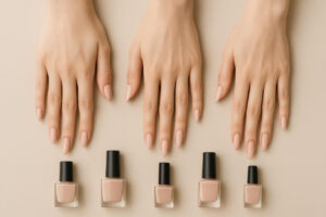 "Best nail shapes for short fingers: almond, oval, stiletto, coffin, and lipstick styles."