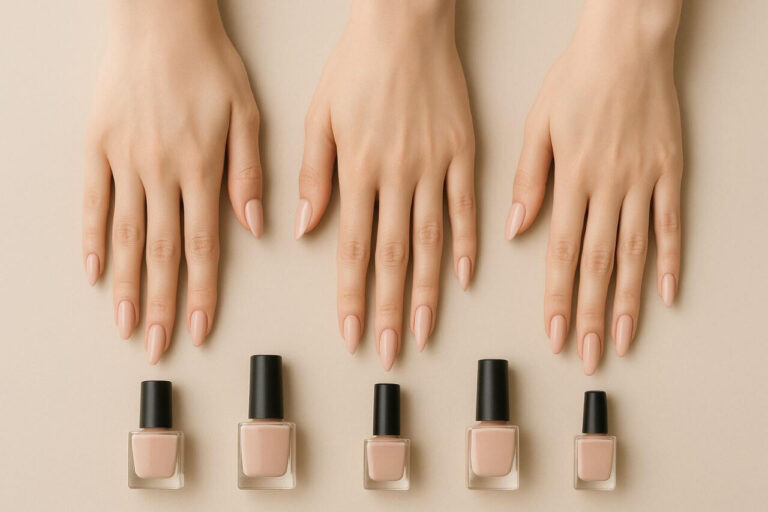 "Best nail shapes for short fingers: almond, oval, stiletto, coffin, and lipstick styles."