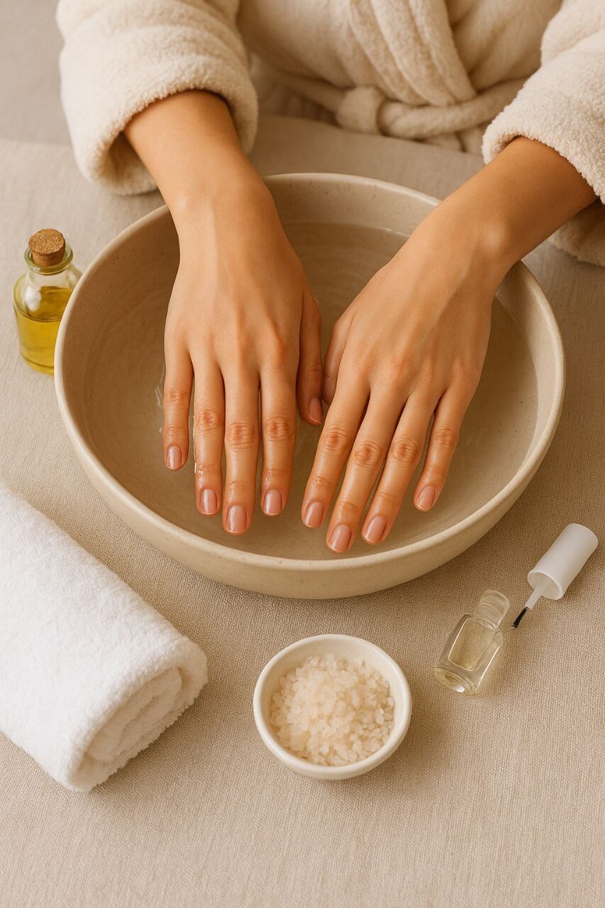 Nail soak treatment"