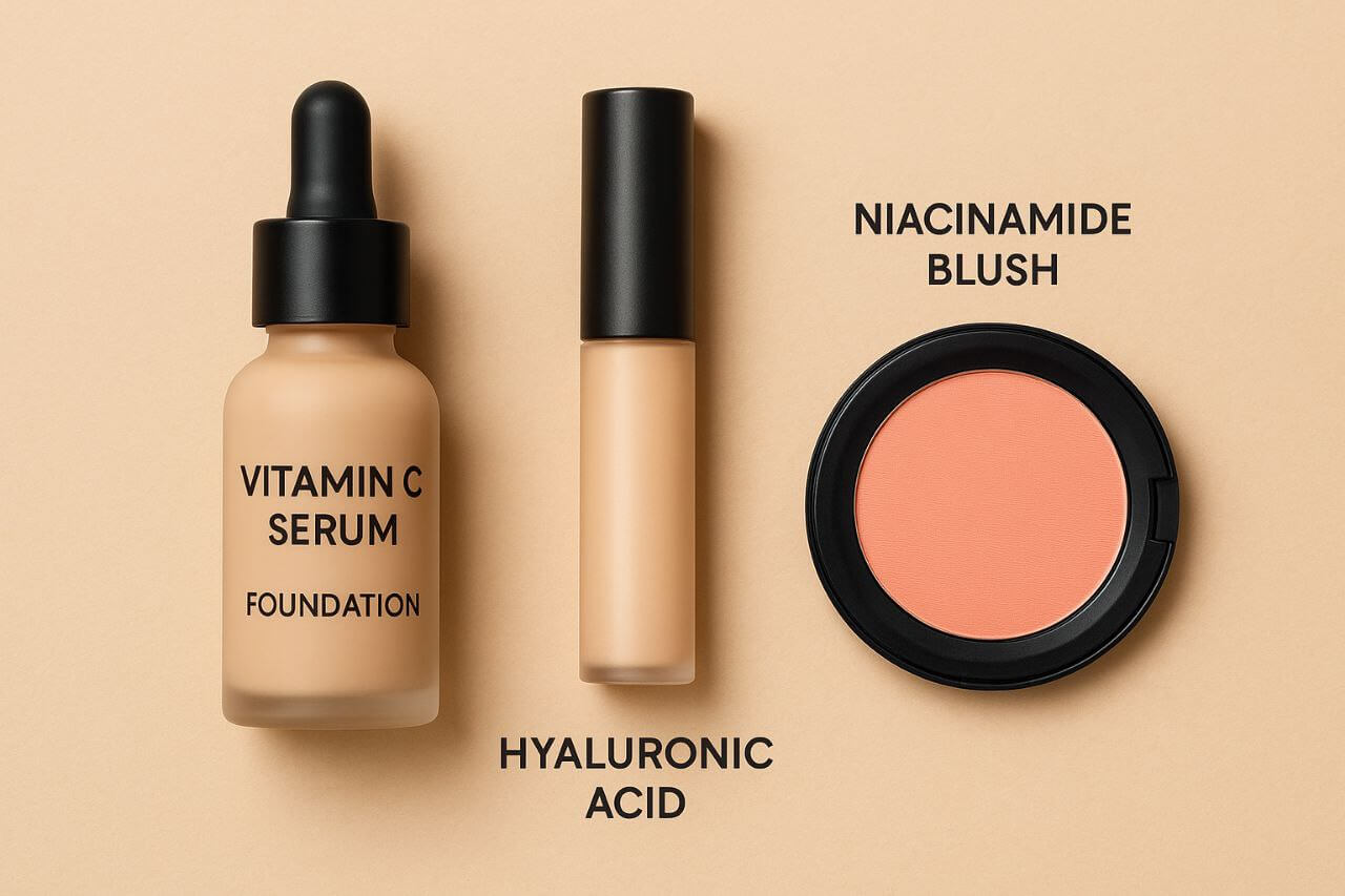 Skincare-infused makeup products for 2025."*