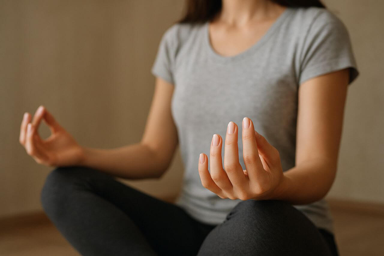 Reducing stress for healthy nails"